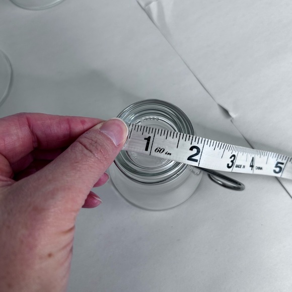 Bormioli Rocco Set of Four Tempered Glass Espresso Cups with Silver Handles - Picture 7 of 10